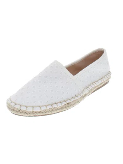 Charter Club Joeey Womens Man Made Espadrilles In White