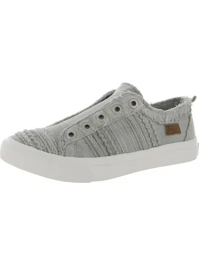 Blowfish Womens Slip On Gym Casual And Fashion Sneakers In Grey