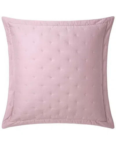Yves Delorme Triomphe Lila Quilted Sham In Pink