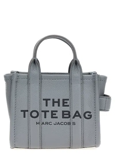 Marc Jacobs The Leather Mini Tote Tote Bag Gray