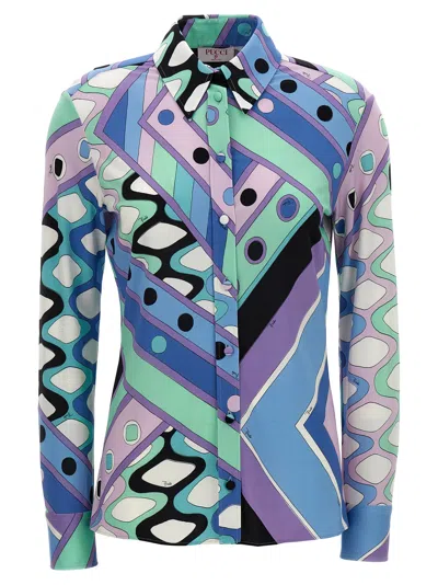 Emilio Pucci Vivara Shirt, Blouse Multicolor