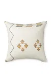 St. Frank Cactus Silk Linen-cotton Pillow In Ivory