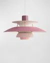 Louis Poulsen Ph 5 Pendant Light In Pink