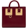 SOPHIE HULME Red Albion Box Tote