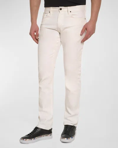 Robert Graham Men's Kilmer Slim Fit 5-pocket Pants In White