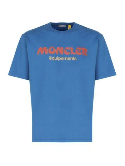 Moncler Genius T-shirts & Tops In Blue