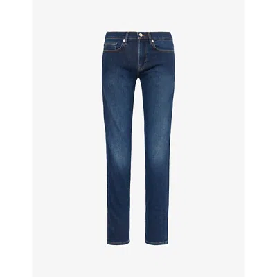 Frame L'homme Slim-fit Stretch-denim Jeans In West View