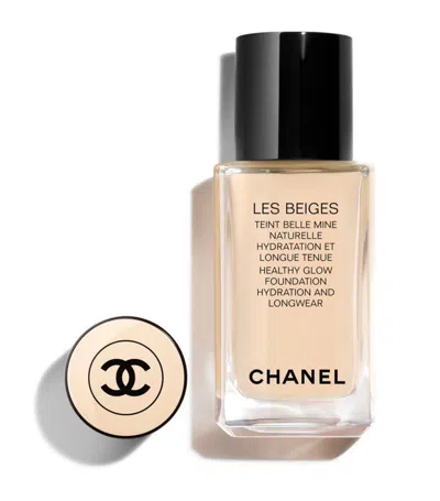 Chanel (les Beiges) Healthy Glow Foundation Hydration And Longwear In Multi