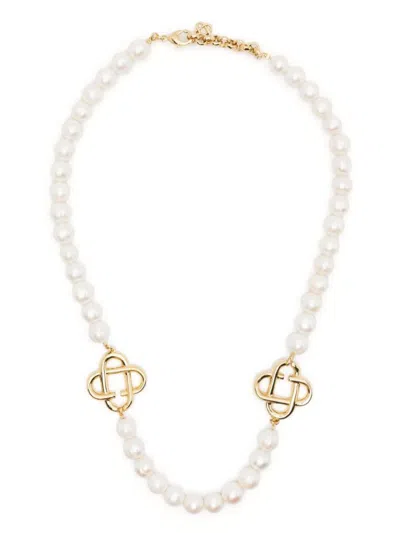 Casablanca Necklaces In Goldpearl