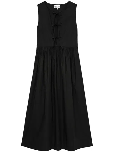 Ganni Dress In Black