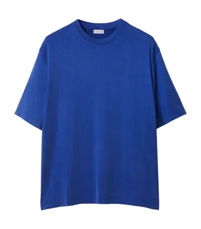 Burberry Stretch Jersey T-shirt In Knight