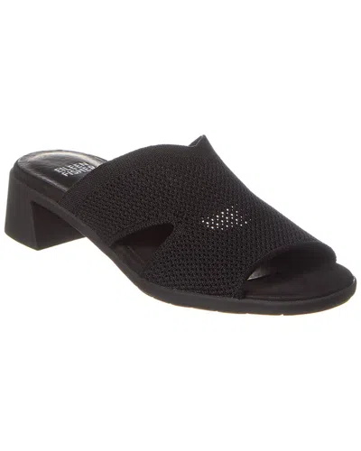 Eileen Fisher Women's Naja Stretch Block Heel Slide Sandals In Black