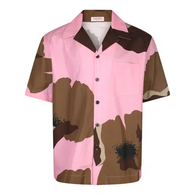 Valentino Shirt  Men Colour Pink In 粉色