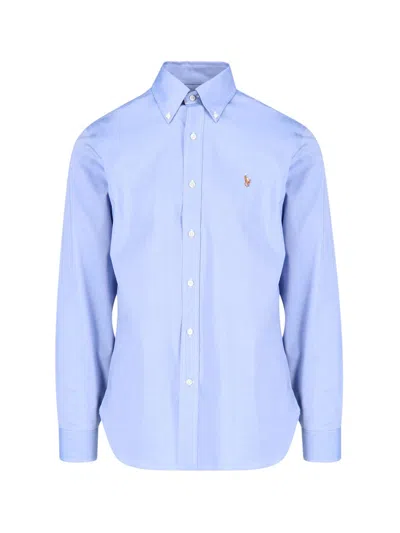Polo Ralph Lauren Shirt In Light Blue