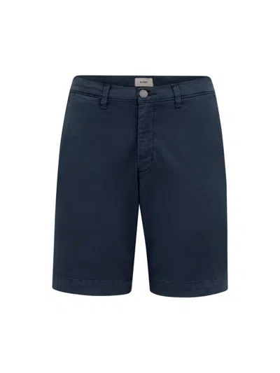 Dl1961 Jake Flat Front Chino Shorts In Classic Navy