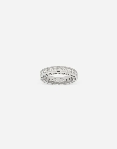 Dolce & Gabbana Anna Ring In White Gold 18kt And Diamonds In ホワイト