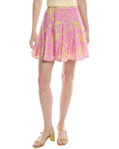 Velvet By Graham & Spencer Elsa Skirt In Pink