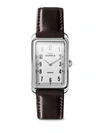 SHINOLA The Muldowney Stainless Steel & Leather Strap Watch