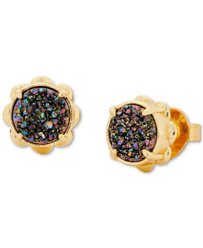 Kate Spade Women's Glam Goldtone & Agate Stud Earrings In Metal