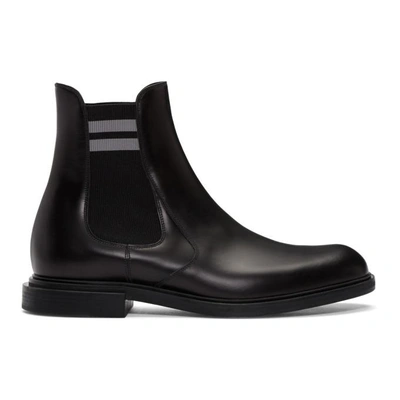 Fendi Classic Chelsea Boots In F07ow Black