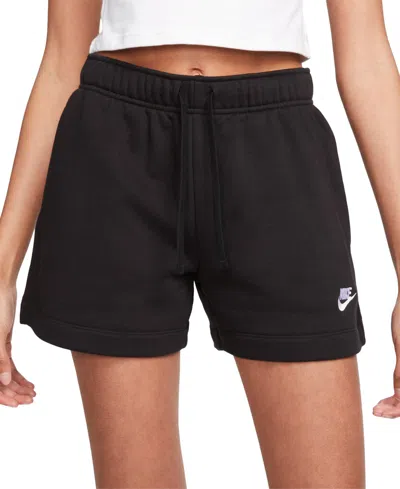 Nike Club Fleece Short In Black