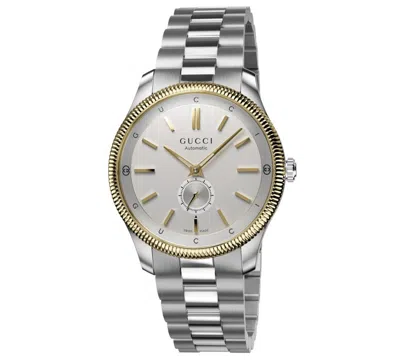 Gucci Men's Swiss Automatic G-timeless Stainless Steel Bracelet Watch 40mm In No Colour