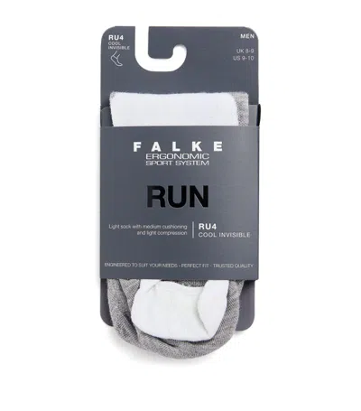 Falke Ru4 Cool Invisible Running Socks In White
