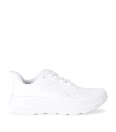 Hoka Clifton 9 Running Sneakers In White