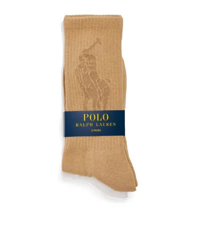 Polo Ralph Lauren Cotton-blend Polo Bear Socks In Multi