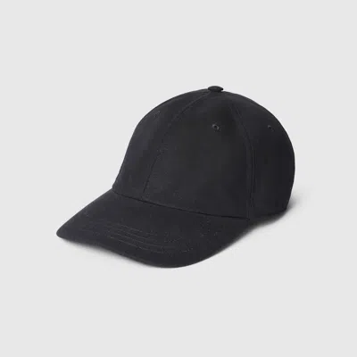Gucci Canvas Baseball Hat In Black