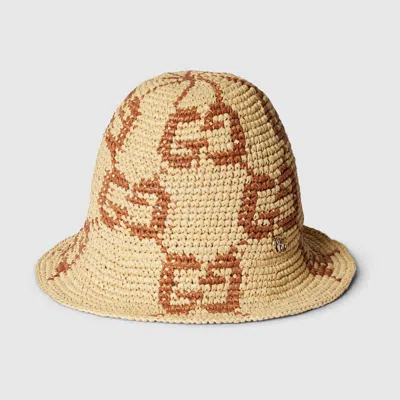 Gucci Gg Bucket Hat In Neutral