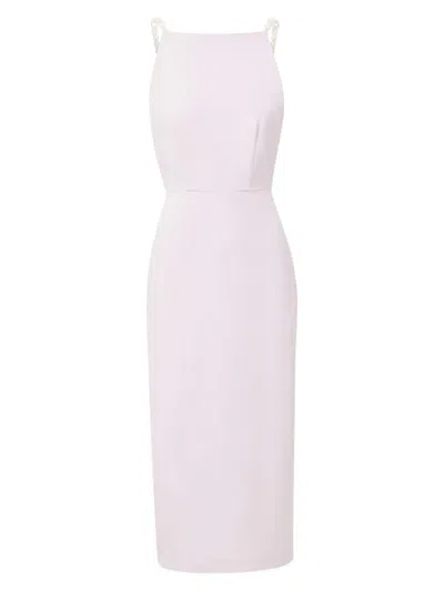 Veronica Beard Reese Sheath Dress In Barely Orchid
