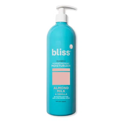 Bliss World Store Cloud 9 Hydrating Body Moisturizer, Almond Milk & Vanilla With Shea Butter And Hyaluronic Acid In White