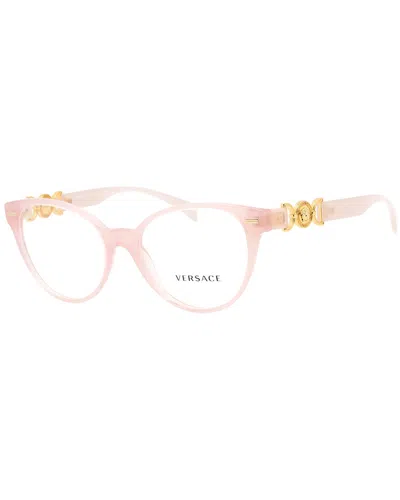 Versace Women's Ve3334 53mm Optical Frames In Pink