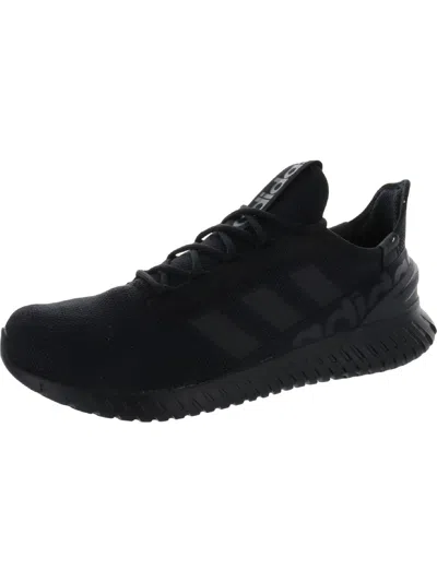 Adidas Originals Men's Sportswear Kaptir 3.0 Wide-width Running Sneakers From Finish Line In Core Black/core Black/core Black