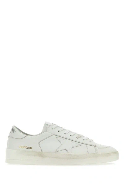 Golden Goose Deluxe Brand Man Trainers In White