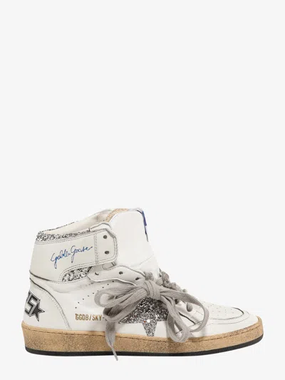 Golden Goose Deluxe Brand Woman Sky Star Woman White Sneakers