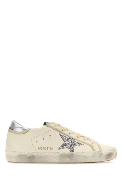 Golden Goose Deluxe Brand Woman White Leather Superstar Sneakers
