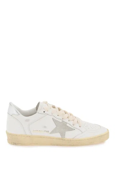 Golden Goose Leather Ball Star Trainers Women In Multicolor
