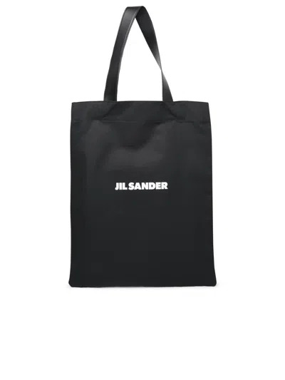 Jil Sander Man  Black Tela Bag