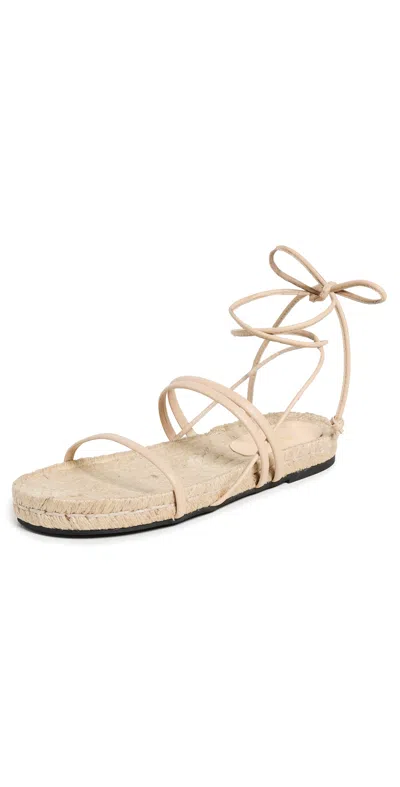 Alohas Rayna Lace-up Sandals In Brown