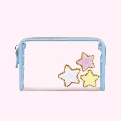 Stoney Clover Lane Stars Travel Pouch In Pink