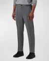 Bugatchi Men's Pintuck Knit Jogger Pants In Anthracite