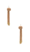 VANESSA MOONEY VANESSA MOONEY X REVOLVE DARLA EARRINGS IN CHAMPAGNE,VMOO-WL458