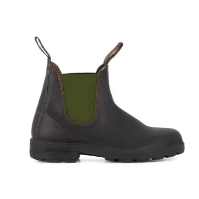 Blundstone Brown Olive Chelsea Boot