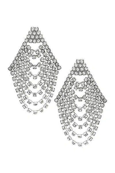 Jennifer Behr Seraphina Earrings In Crystal