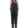 PRADA Black Nylon Track Pants