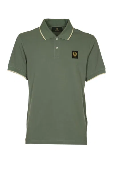 Belstaff T-shirts And Polos In Mineral Green