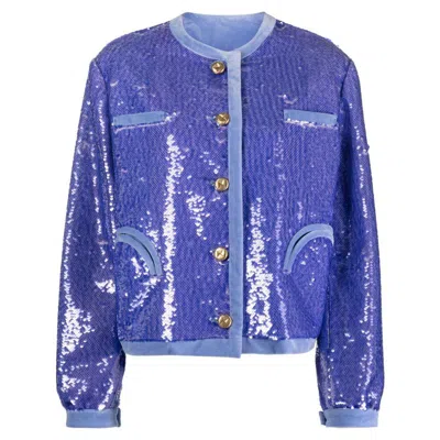 Blazé Milano Outerwears In Purple