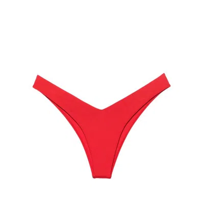 Frankies Bikinis Beachwears In Red